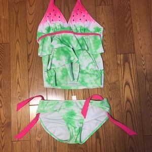 Kids Watermelon Tankini Swimsuit